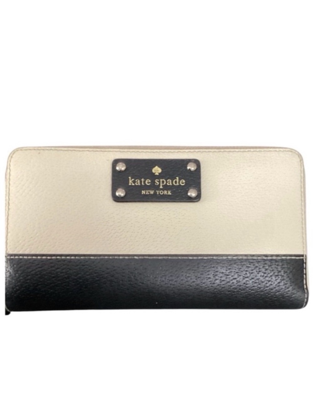 KATE SPADE ♠️ New York COLORBLOCK LEATHER LARGE CONTINENTAL WALLET🌟EUC🌟